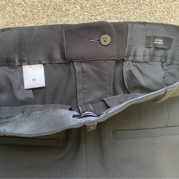 Express Stylist Super High Waisted Pleated Pant, Women’s Size 8R, Black - Picture 6 of 8